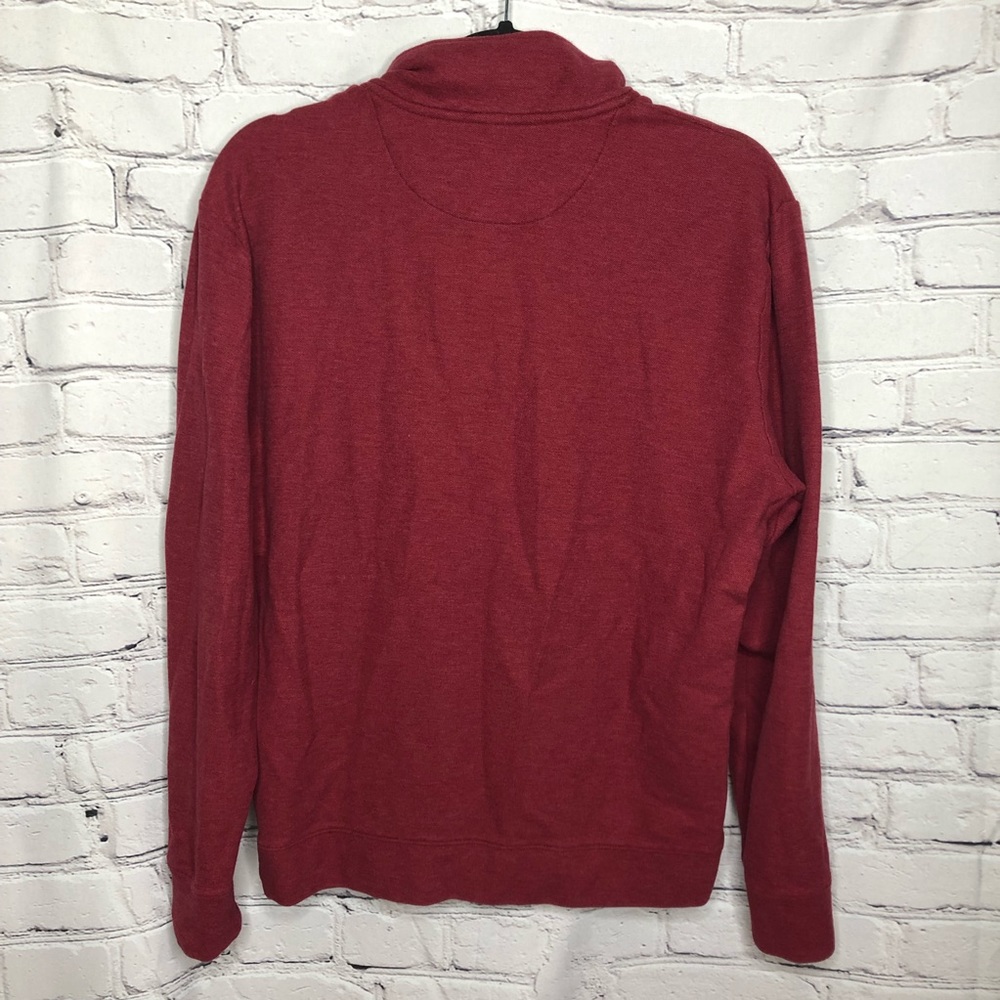 Vineyard Vines red men’s 1/4 zip pullover medium - Picture 7 of 13